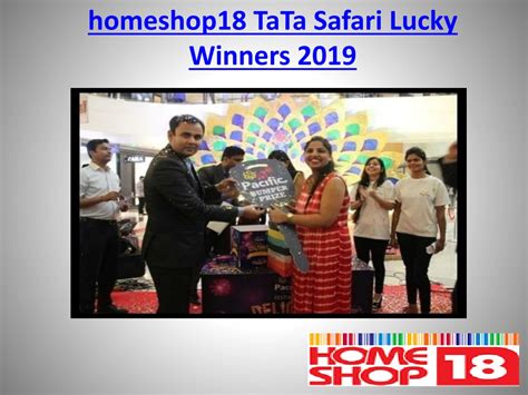 homeshop18 lucky draw|Osim Theophilus .